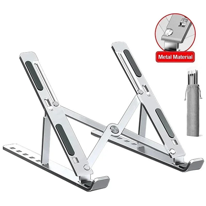 Soporte de aluminio para ordenador y Tablet