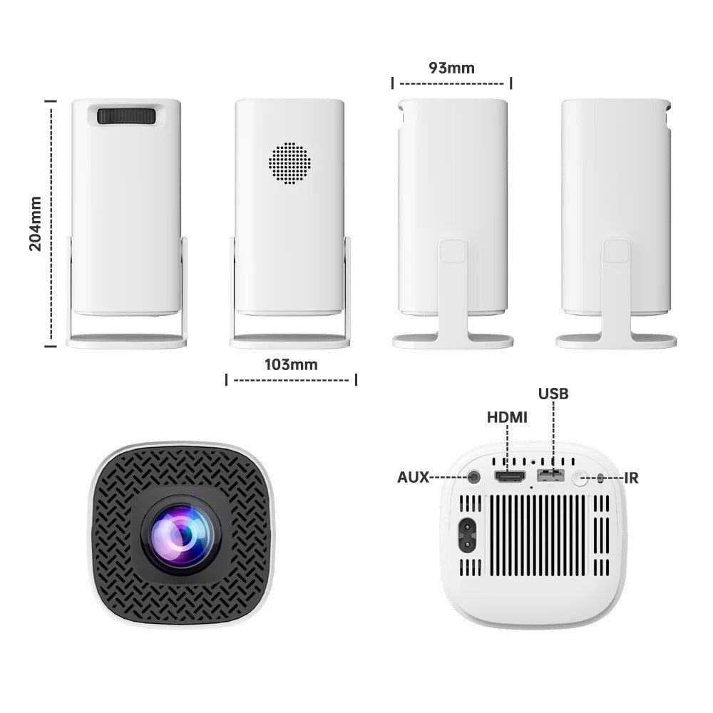Proyector HD con videojuegos + 2 Mandos